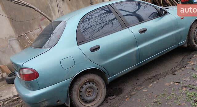 Зеленый Дэу Ланос, объемом двигателя 1.5 л и пробегом 205 тыс. км за 2500 $, фото 3 на Automoto.ua
