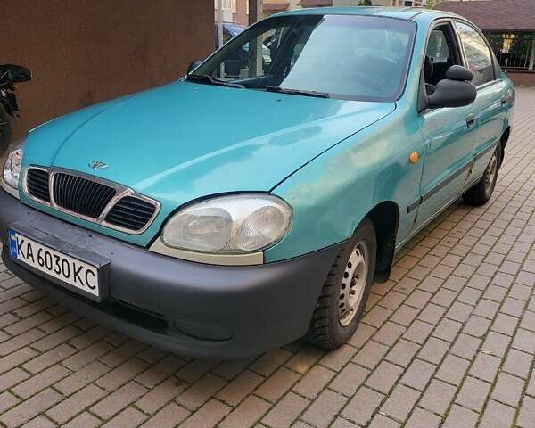 Зеленый Дэу Ланос, объемом двигателя 1.5 л и пробегом 268 тыс. км за 1200 $, фото 2 на Automoto.ua