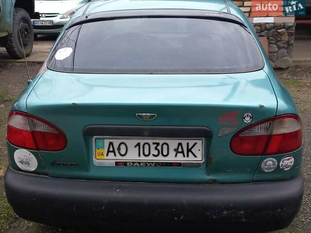 Деу Ланос 1998 у Ужгороді на Automoto.ua Зелений Деу Ланос, об'ємом двигуна 1.5 л та пробігом 350 тис. км за 1200 $, фото 2 на Automoto.ua