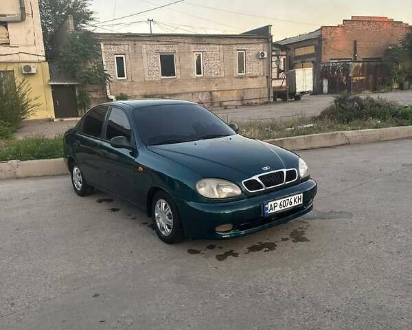 Зеленый Дэу Ланос, объемом двигателя 1.6 л и пробегом 400 тыс. км за 1900 $, фото 1 на Automoto.ua