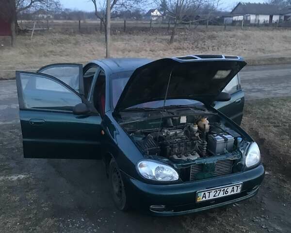 Зеленый Дэу Ланос, объемом двигателя 1.5 л и пробегом 193 тыс. км за 2300 $, фото 2 на Automoto.ua