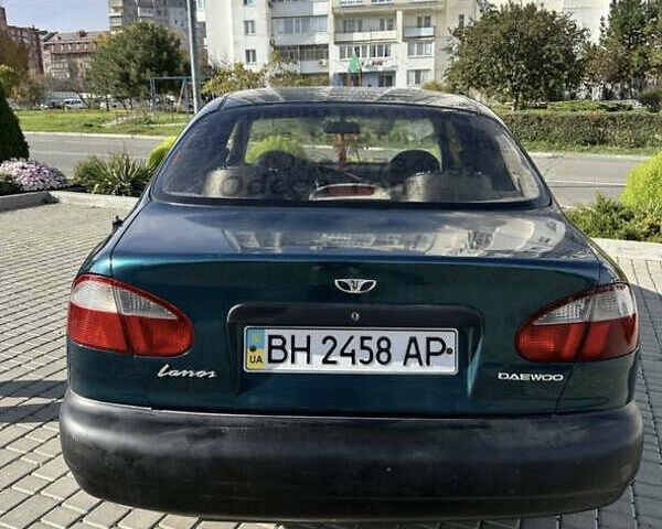 Зеленый Дэу Ланос, объемом двигателя 1.5 л и пробегом 215 тыс. км за 1900 $, фото 5 на Automoto.ua