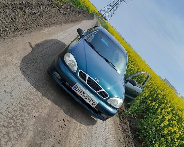 Зеленый Дэу Ланос, объемом двигателя 1.5 л и пробегом 34 тыс. км за 1800 $, фото 2 на Automoto.ua