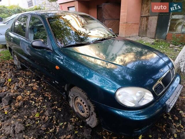 Зелений Деу Ланос, об'ємом двигуна 1.5 л та пробігом 167 тис. км за 2000 $, фото 4 на Automoto.ua