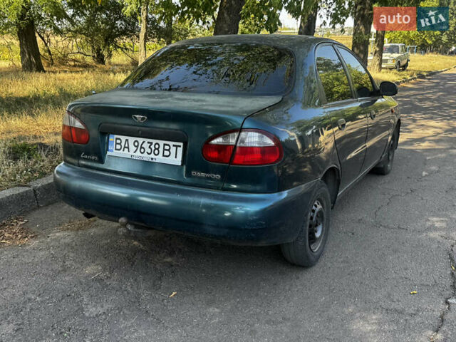 Зеленый Дэу Ланос, объемом двигателя 1.5 л и пробегом 200 тыс. км за 990 $, фото 3 на Automoto.ua