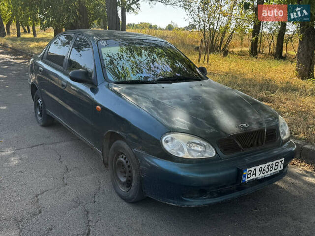 Зеленый Дэу Ланос, объемом двигателя 1.5 л и пробегом 200 тыс. км за 990 $, фото 4 на Automoto.ua