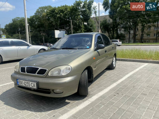 Зеленый Дэу Ланос, объемом двигателя 1.3 л и пробегом 320 тыс. км за 2300 $, фото 2 на Automoto.ua