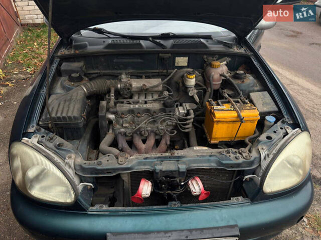 Зеленый Дэу Ланос, объемом двигателя 1.5 л и пробегом 230 тыс. км за 1250 $, фото 3 на Automoto.ua