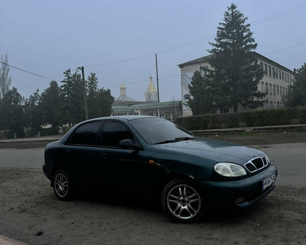Зелений Деу Ланос, об'ємом двигуна 1.6 л та пробігом 470 тис. км за 2400 $, фото 1 на Automoto.ua