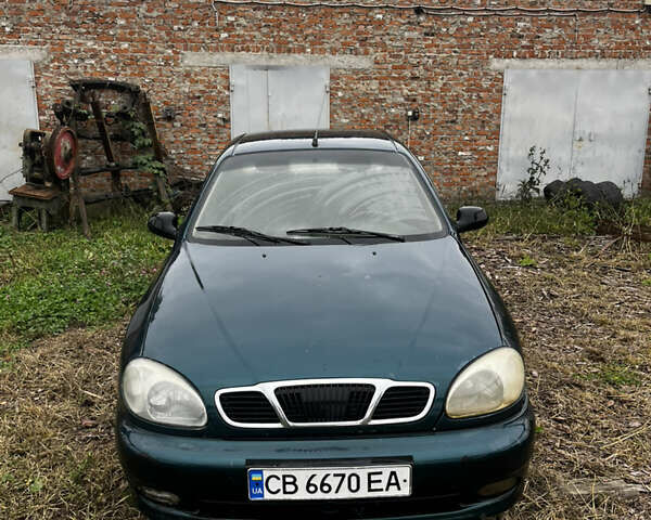 Зеленый Дэу Ланос, объемом двигателя 1.5 л и пробегом 200 тыс. км за 1400 $, фото 11 на Automoto.ua