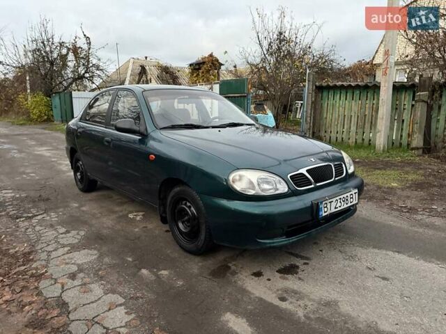 Зелений Деу Ланос, об'ємом двигуна 1.5 л та пробігом 200 тис. км за 1900 $, фото 1 на Automoto.ua