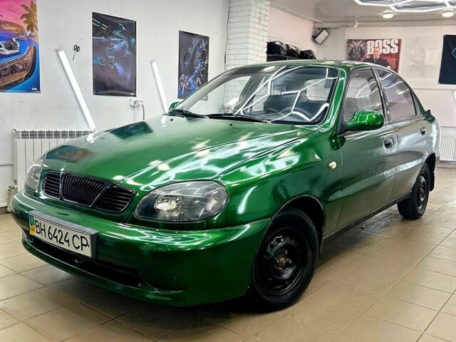 Зелений Деу Ланос, об'ємом двигуна 1.3 л та пробігом 350 тис. км за 1700 $, фото 1 на Automoto.ua