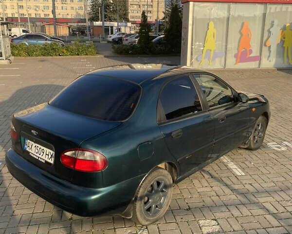 Зеленый Дэу Ланос, объемом двигателя 1.5 л и пробегом 236 тыс. км за 2100 $, фото 3 на Automoto.ua