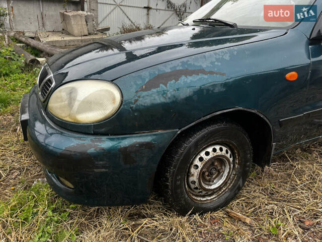 Зеленый Дэу Ланос, объемом двигателя 1.5 л и пробегом 200 тыс. км за 1400 $, фото 12 на Automoto.ua