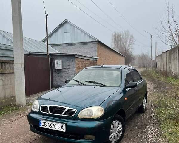 Зелений Деу Ланос, об'ємом двигуна 1.5 л та пробігом 200 тис. км за 1500 $, фото 1 на Automoto.ua