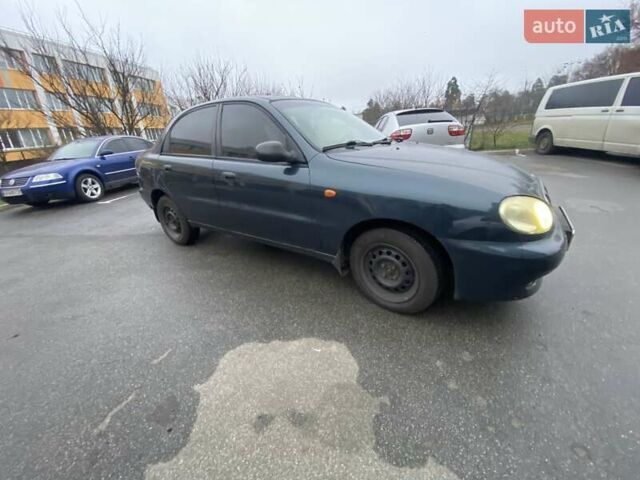 Зеленый Дэу Ланос, объемом двигателя 1.5 л и пробегом 218 тыс. км за 2500 $, фото 2 на Automoto.ua