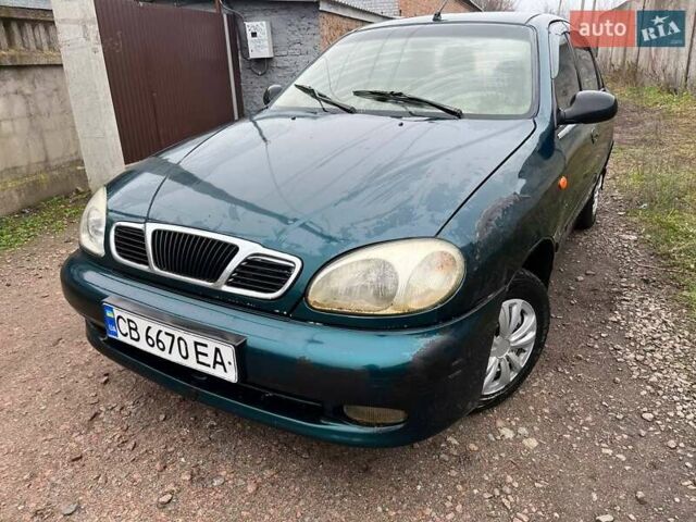 Зелений Деу Ланос, об'ємом двигуна 1.5 л та пробігом 200 тис. км за 1500 $, фото 4 на Automoto.ua