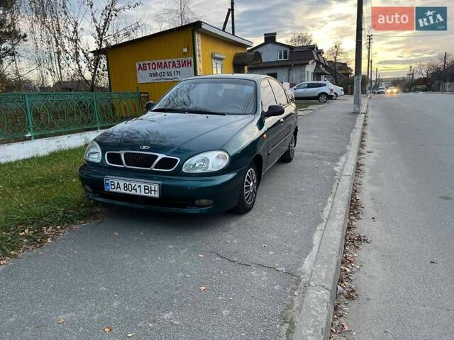 Зеленый Дэу Ланос, объемом двигателя 1.5 л и пробегом 267 тыс. км за 2750 $, фото 13 на Automoto.ua