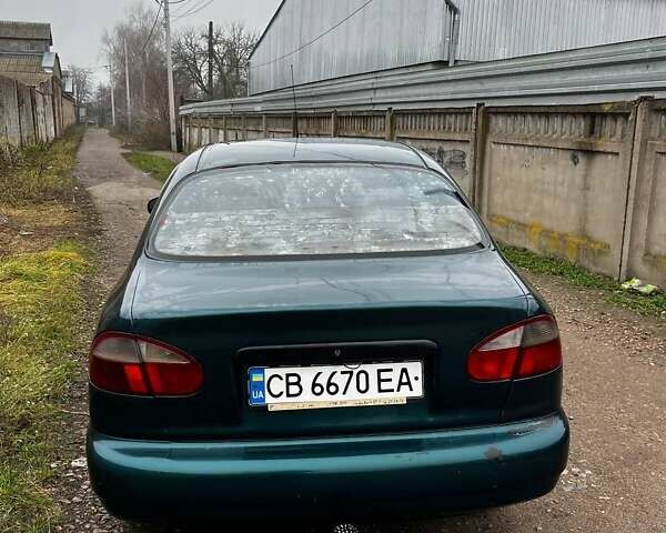 Зелений Деу Ланос, об'ємом двигуна 1.5 л та пробігом 200 тис. км за 1500 $, фото 5 на Automoto.ua