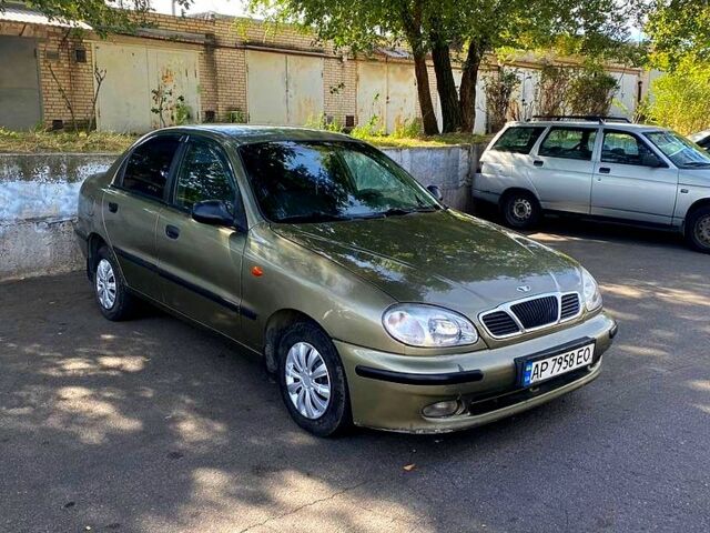 Зеленый Дэу Ланос, объемом двигателя 1.5 л и пробегом 217 тыс. км за 2250 $, фото 3 на Automoto.ua