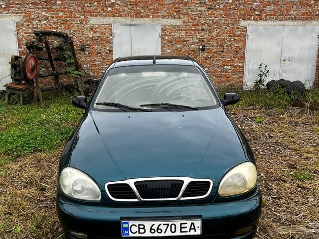 Зеленый Дэу Ланос, объемом двигателя 1.5 л и пробегом 200 тыс. км за 1400 $, фото 9 на Automoto.ua