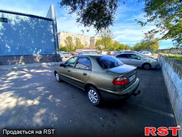 Зеленый Дэу Ланос, объемом двигателя 1.5 л и пробегом 217 тыс. км за 2250 $, фото 2 на Automoto.ua