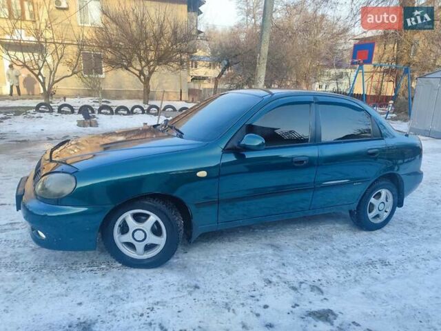 Зелений Деу Ланос, об'ємом двигуна 1.5 л та пробігом 294 тис. км за 2699 $, фото 1 на Automoto.ua