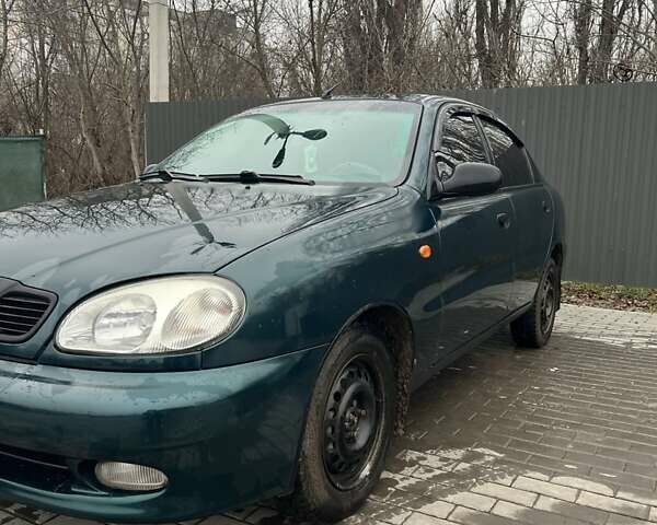 Зеленый Дэу Ланос, объемом двигателя 1.6 л и пробегом 292 тыс. км за 2400 $, фото 2 на Automoto.ua