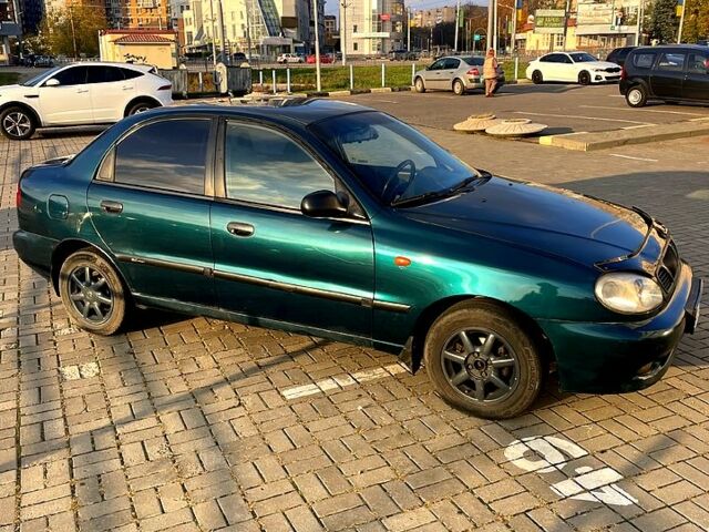 Зеленый Дэу Ланос, объемом двигателя 1.5 л и пробегом 0 тыс. км за 2100 $, фото 3 на Automoto.ua
