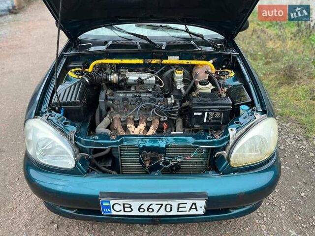 Зелений Деу Ланос, об'ємом двигуна 1.5 л та пробігом 200 тис. км за 1500 $, фото 12 на Automoto.ua