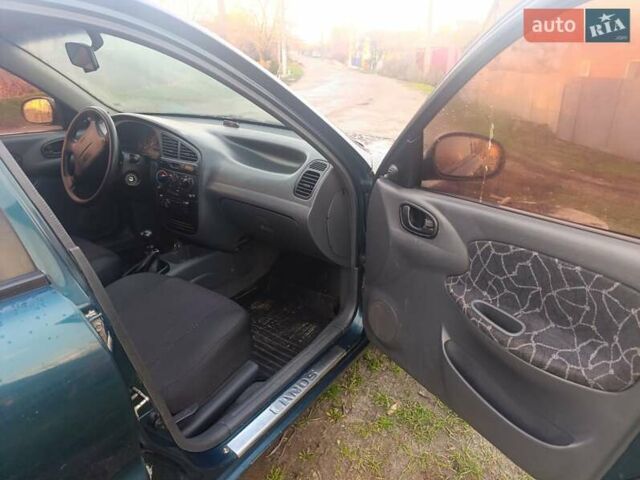 Зелений Деу Ланос, об'ємом двигуна 1.6 л та пробігом 290 тис. км за 1450 $, фото 8 на Automoto.ua