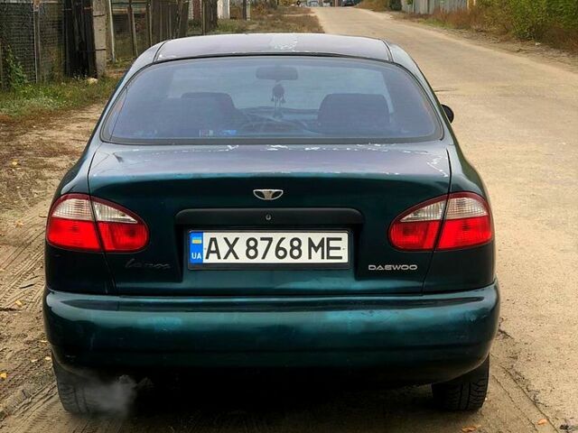 Деу Ланос 2002 у Змиеве на Automoto.ua Зелений Деу Ланос, об'ємом двигуна 1.5 л та пробігом 123 тис. км за 1700 $, фото 6 на Automoto.ua