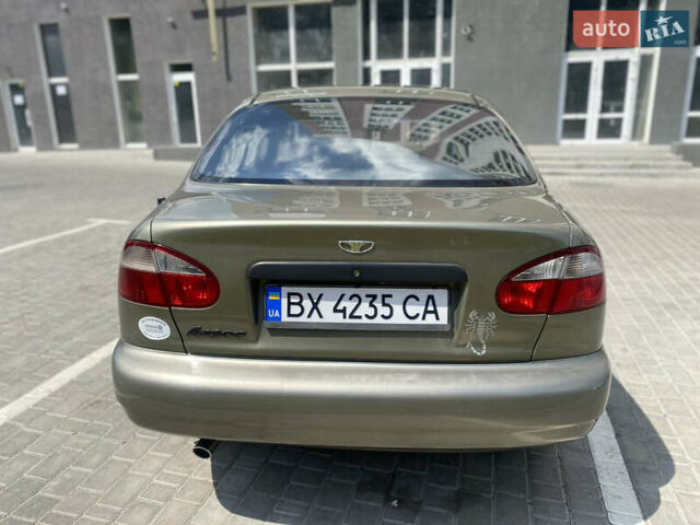 Зеленый Дэу Ланос, объемом двигателя 1.3 л и пробегом 320 тыс. км за 2300 $, фото 7 на Automoto.ua