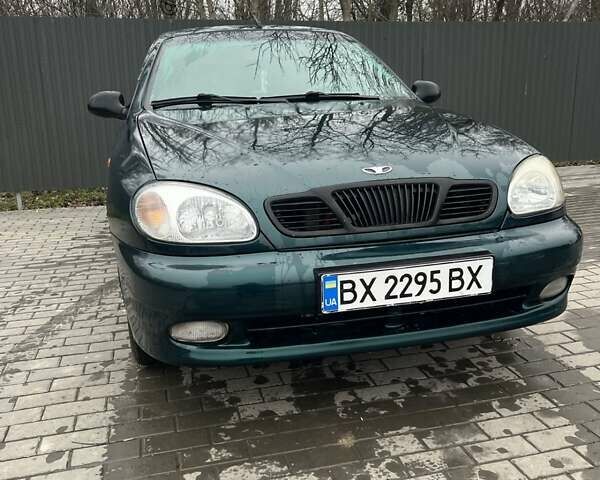 Зеленый Дэу Ланос, объемом двигателя 1.6 л и пробегом 292 тыс. км за 2400 $, фото 3 на Automoto.ua