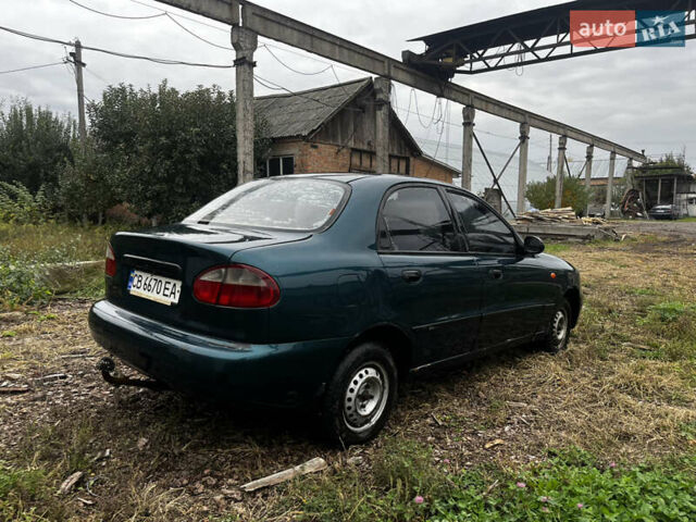 Зеленый Дэу Ланос, объемом двигателя 1.5 л и пробегом 200 тыс. км за 1400 $, фото 6 на Automoto.ua