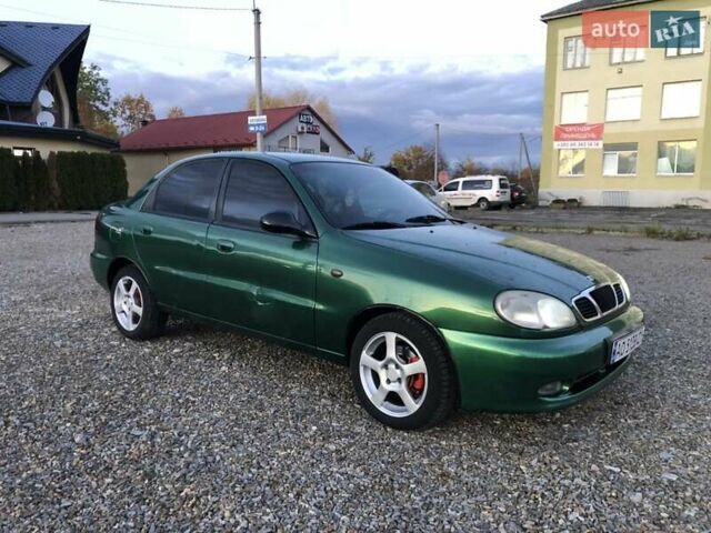 Дэу Ланос 2003 в Виноградове на Automoto.ua Зеленый Дэу Ланос, объемом двигателя 1.6 л и пробегом 255 тыс. км за 3350 $, фото 9 на Automoto.ua