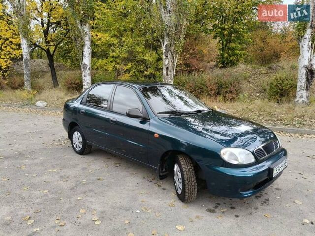 Дэу Ланос 2003 в Запорожье на Automoto.ua Зеленый Дэу Ланос, объемом двигателя 1.5 л и пробегом 97 тыс. км за 3300 $, фото 9 на Automoto.ua
