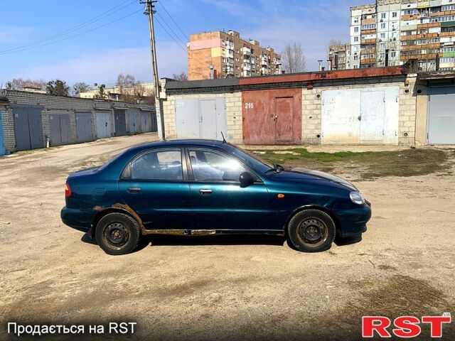Зелений Деу Ланос, об'ємом двигуна 1.5 л та пробігом 300 тис. км за 950 $, фото 8 на Automoto.ua