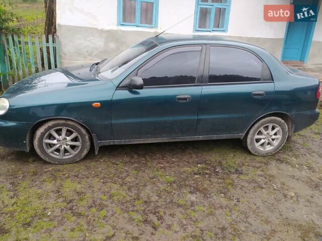 Зеленый Дэу Ланос, объемом двигателя 1.5 л и пробегом 128 тыс. км за 2300 $, фото 5 на Automoto.ua