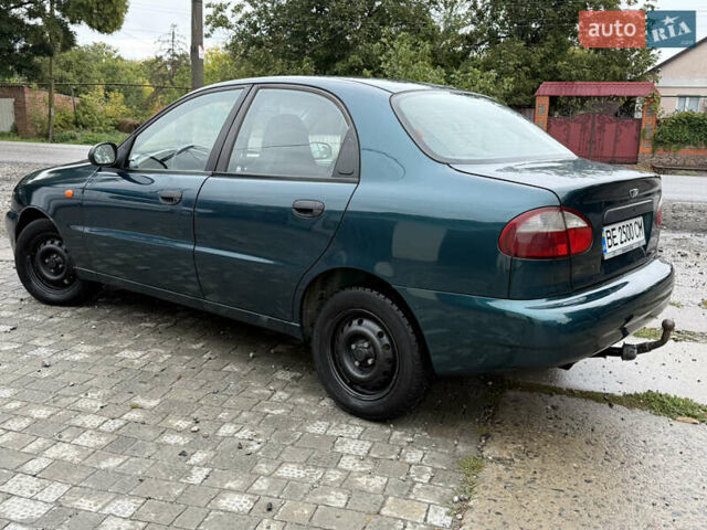 Зелений Деу Ланос, об'ємом двигуна 1.5 л та пробігом 201 тис. км за 2000 $, фото 5 на Automoto.ua