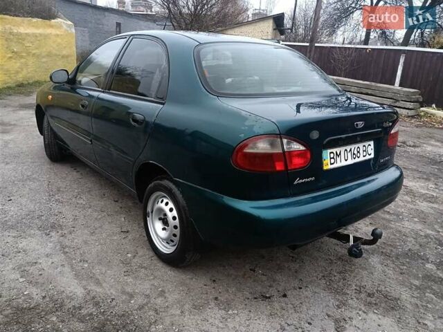 Зеленый Дэу Ланос, объемом двигателя 1.6 л и пробегом 278 тыс. км за 2200 $, фото 3 на Automoto.ua