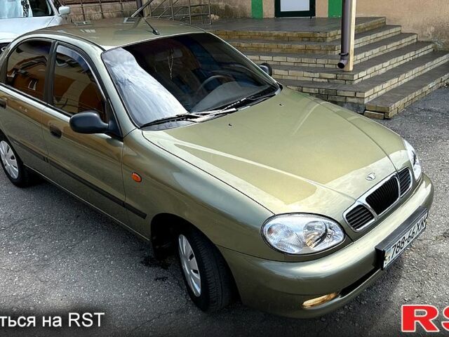 Зеленый Дэу Ланос, объемом двигателя 1.5 л и пробегом 44 тыс. км за 3800 $, фото 2 на Automoto.ua