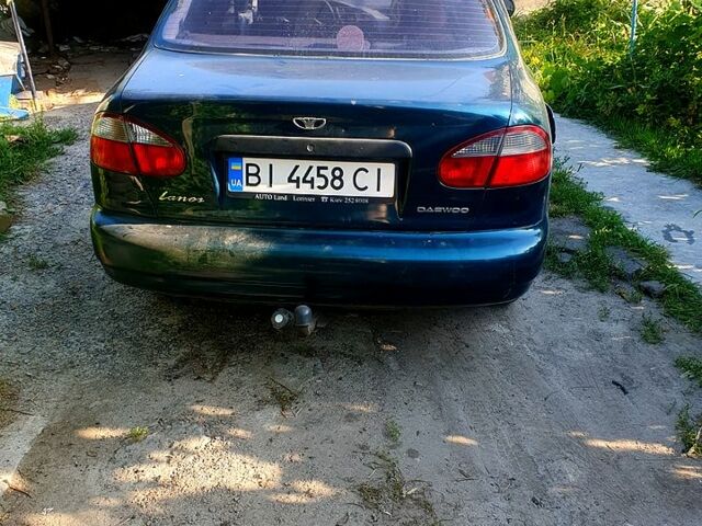 Дэу Ланос 2003 в Кременчуге на Automoto.ua Зеленый Дэу Ланос, объемом двигателя 1.5 л и пробегом 0 тыс. км за 1000 $, фото 1 на Automoto.ua