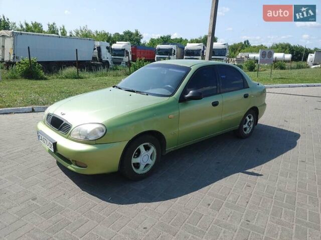 Зеленый Дэу Ланос, объемом двигателя 1.6 л и пробегом 230 тыс. км за 1399 $, фото 10 на Automoto.ua