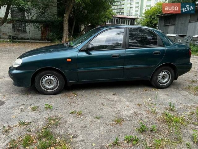 Зеленый Дэу Ланос, объемом двигателя 1.5 л и пробегом 242 тыс. км за 2000 $, фото 3 на Automoto.ua