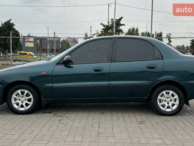 Зеленый Дэу Ланос, объемом двигателя 1.5 л и пробегом 295 тыс. км за 2400 $, фото 1 на Automoto.ua