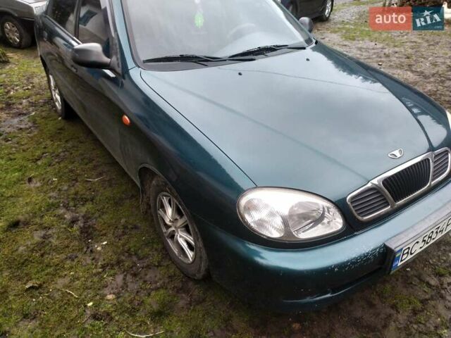 Зеленый Дэу Ланос, объемом двигателя 1.5 л и пробегом 128 тыс. км за 2300 $, фото 4 на Automoto.ua