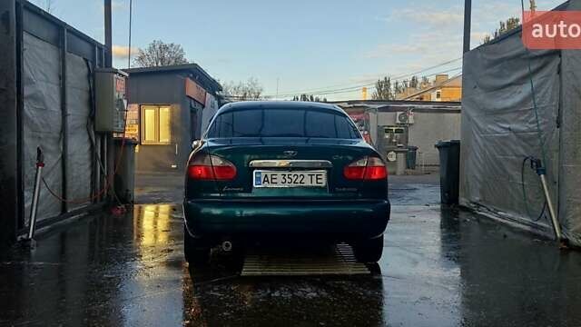 Зеленый Дэу Ланос, объемом двигателя 1.5 л и пробегом 258 тыс. км за 3400 $, фото 2 на Automoto.ua