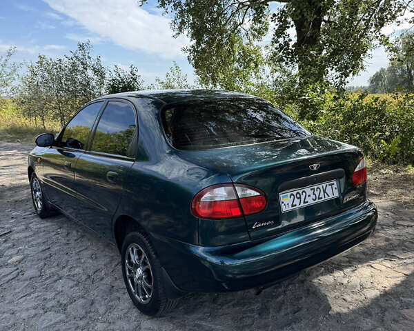 Зелений Деу Ланос, об'ємом двигуна 1.6 л та пробігом 165 тис. км за 2900 $, фото 1 на Automoto.ua