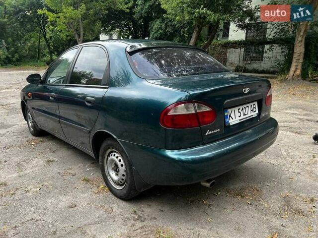 Зеленый Дэу Ланос, объемом двигателя 1.5 л и пробегом 242 тыс. км за 2000 $, фото 4 на Automoto.ua